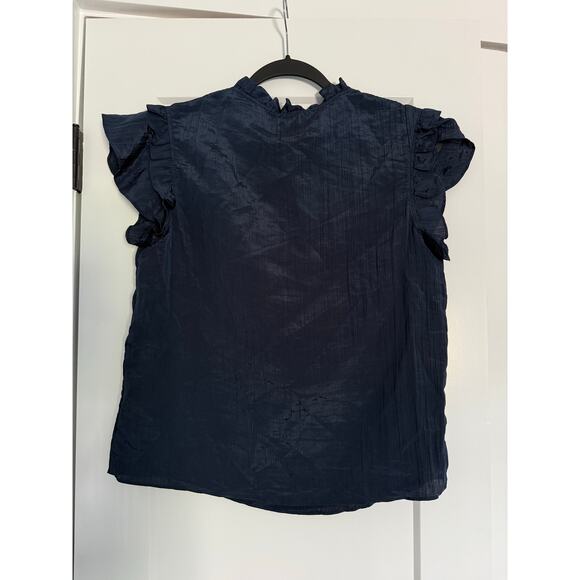 $220 NEW Misa LA Basia Top - Midnight Navy - XS - Picture 4 of 9